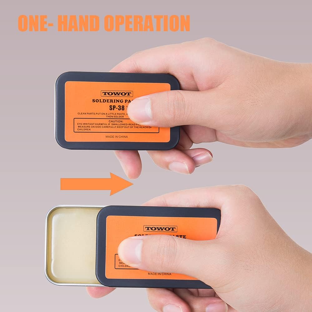 TOWOT Solder Flux For Soldering Flux Paste For Electronics Rosin 1.34 Oz (38g)